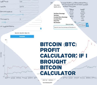 Bitcoin investment calculator