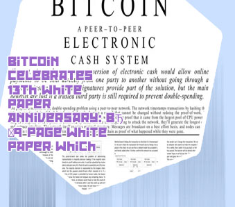 Bitcoin white paper anniversary decentralized