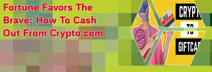 Turn crypto into cash